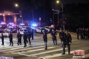 果洛约200名海军陆战队士兵进驻洛杉矶 开始执行警戒守卫任务